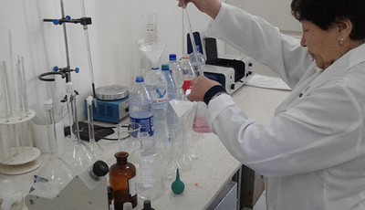 Лаборатория анализа воды